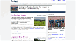 Desktop Screenshot of caninest.com